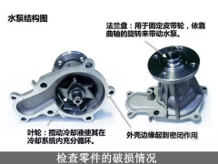 发动机水泵检修六步骤,哪些情况需焊接?