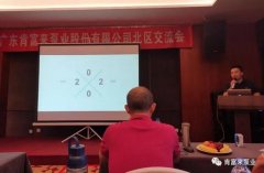 海口逸凡企业文化与发展有限公司北部业务区召开年中会议